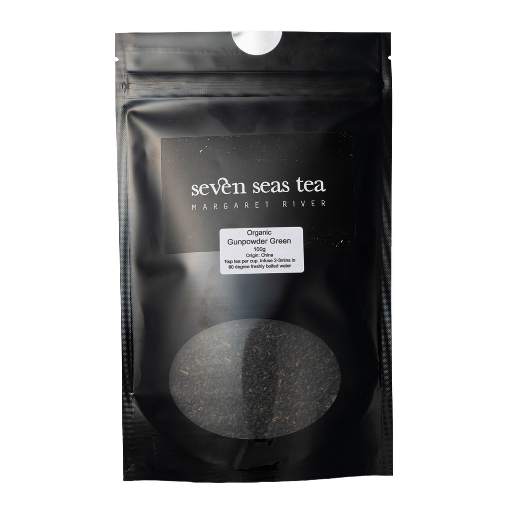 Organic Gunpowder Green