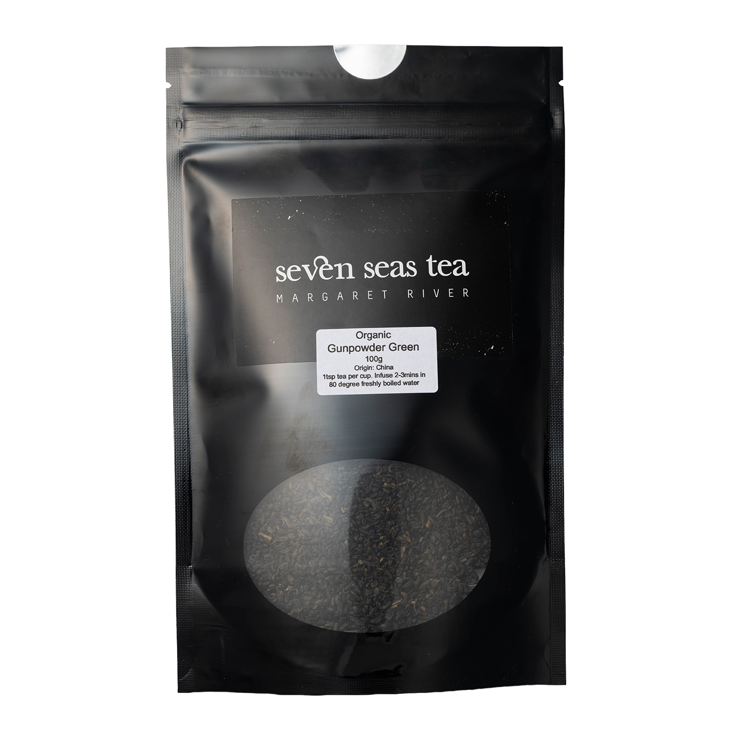 Organic Gunpowder Green