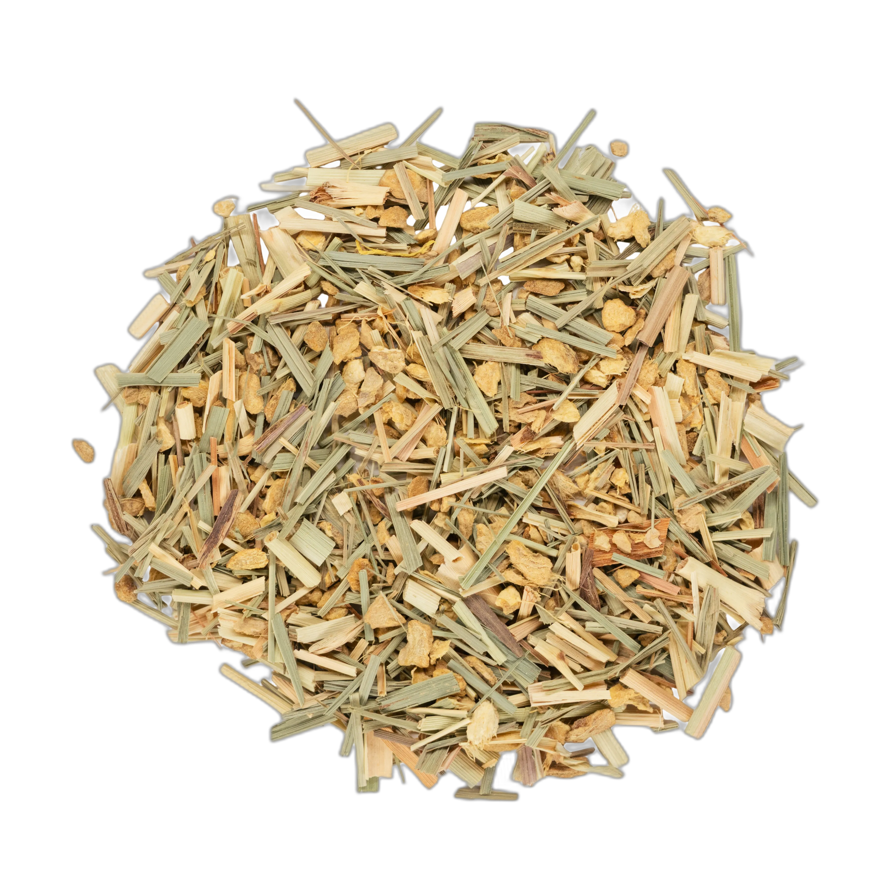 Organic Lemongrass & Ginger loose leaf tea, Seven Seas Tea sample sachet