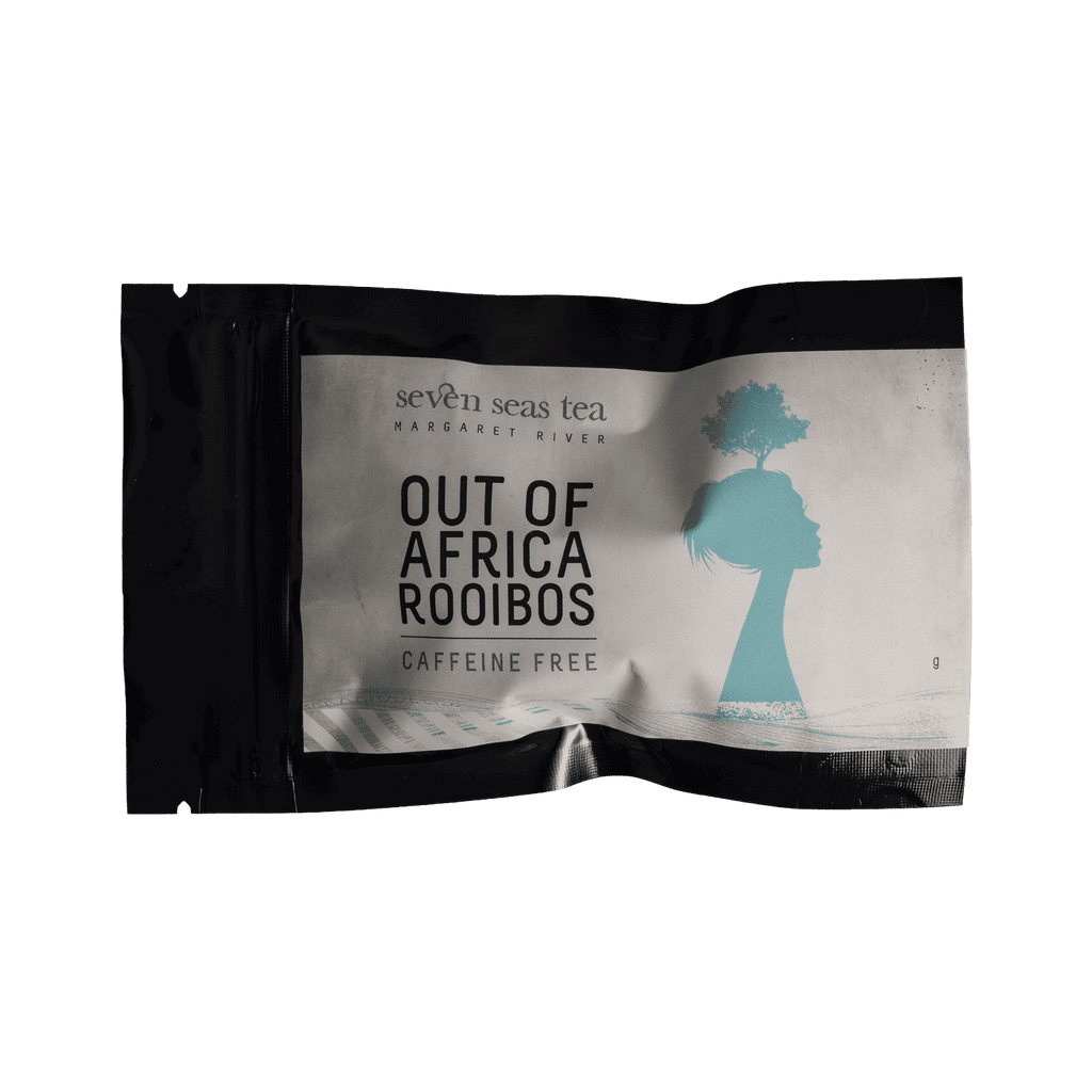 Organic Out of Africa Rooibos tea sample sachet, Seven Seas Tea