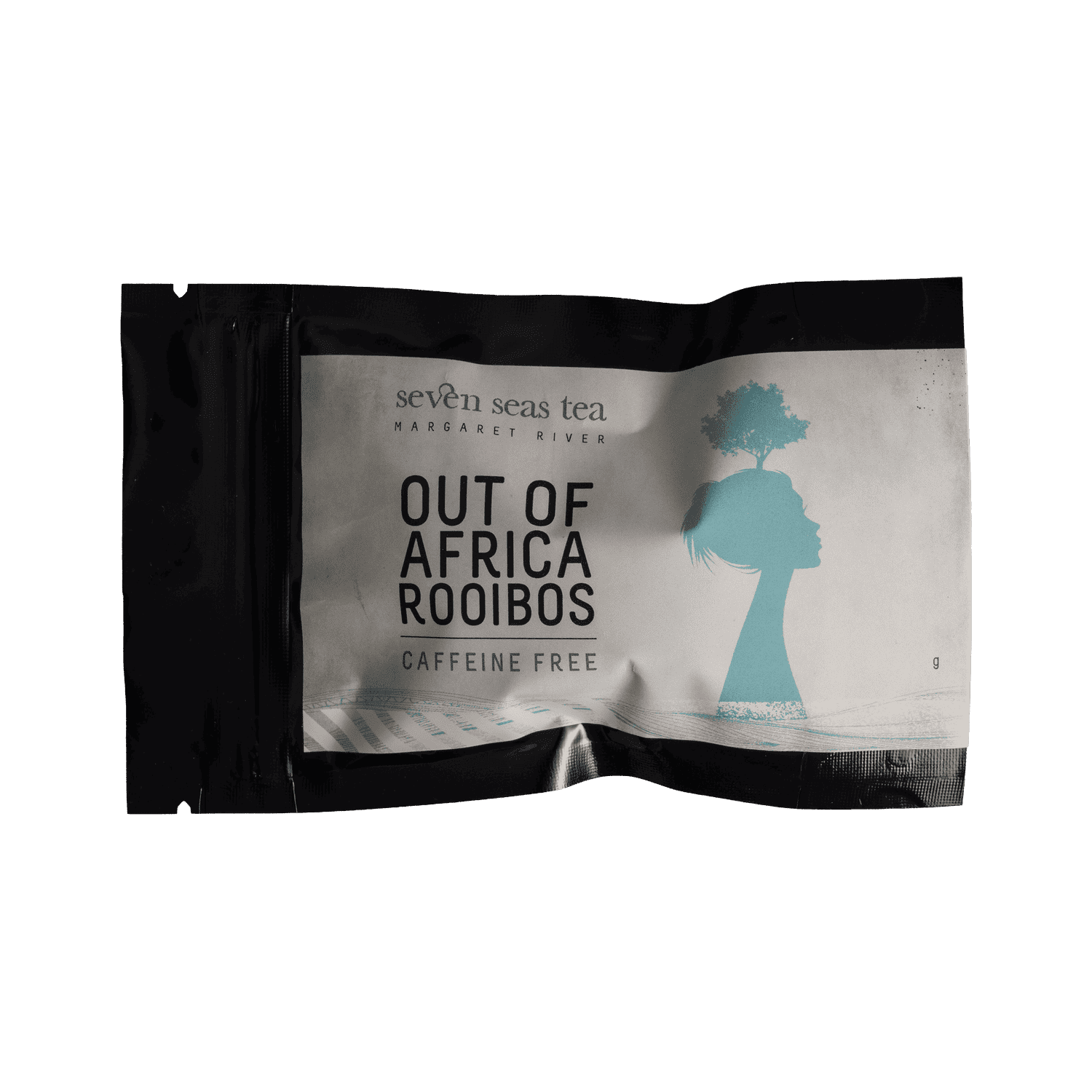 Organic Out of Africa Rooibos tea sample sachet, Seven Seas Tea