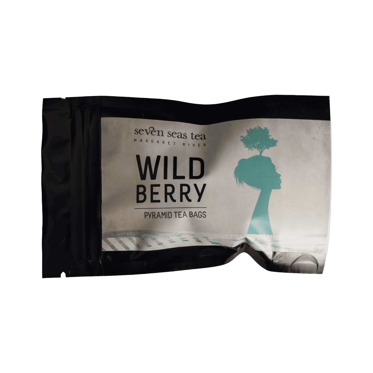 Organic Wildberry Teabags tea sample sachet, Seven Seas Tea