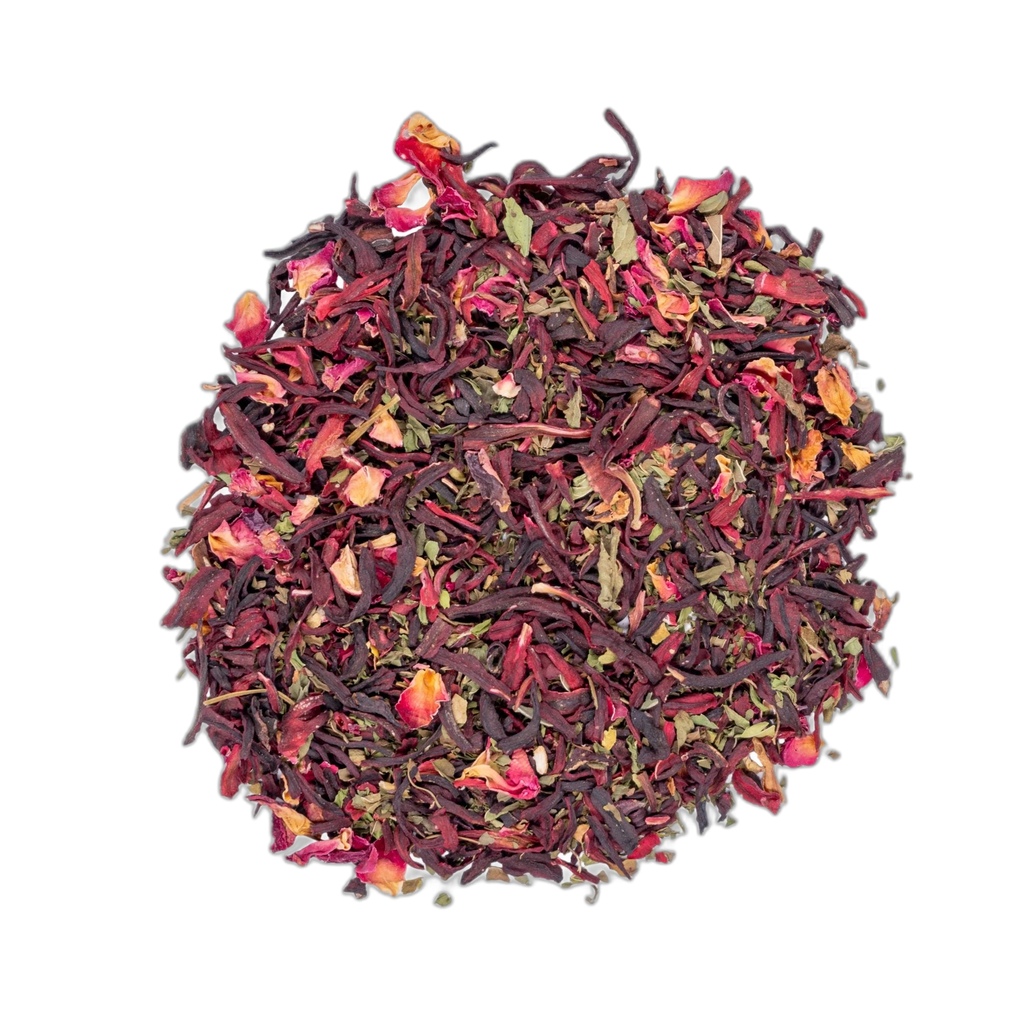 Organic Saharan Sunset loose leaf tea, Seven Seas Tea sample sachet